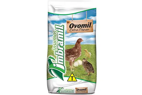 Ovomil - Ração para Codornas e Galinhas