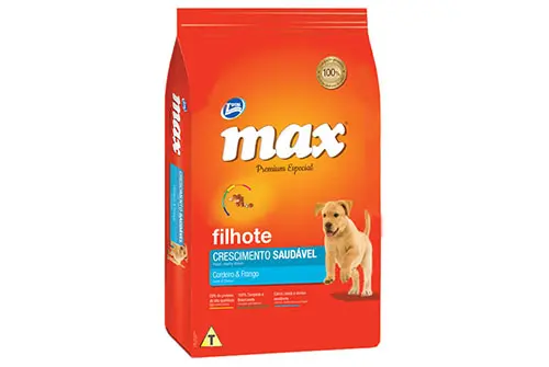 Max Filhotes - Ração para cachorros filhotes