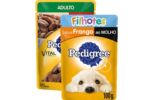 Sachês Pedigree - Petiscos diversos